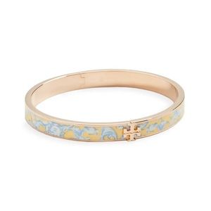 Tory Burch Kira Enamel Printed Bracelet